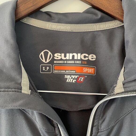 Sunice Charlotte Full Zip Stretch Jacket Size Small Gray - Picture 2 of 5